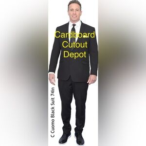 Chris Cuomo CNN Life Size Cardboard Cutout with Free Shipping
